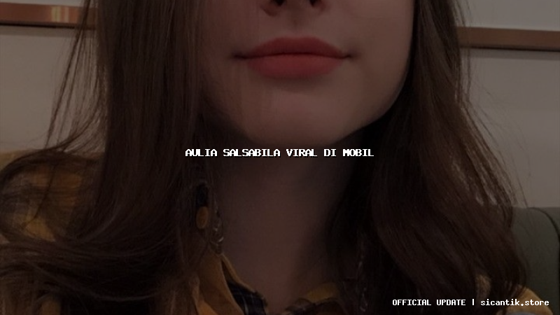 aulia salsabila viral di mobil