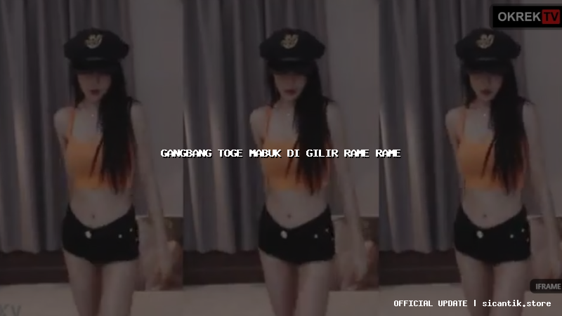 gangbang toge mabuk di gilir rame rame