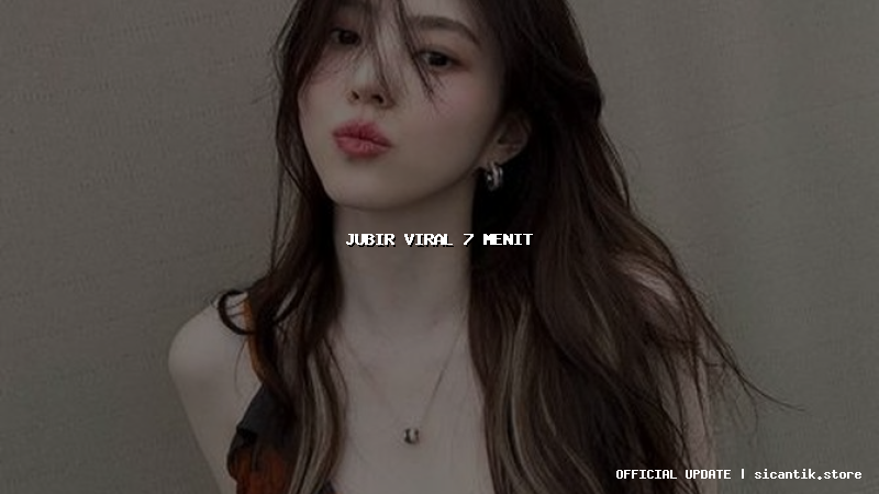 jubir viral 7 menit