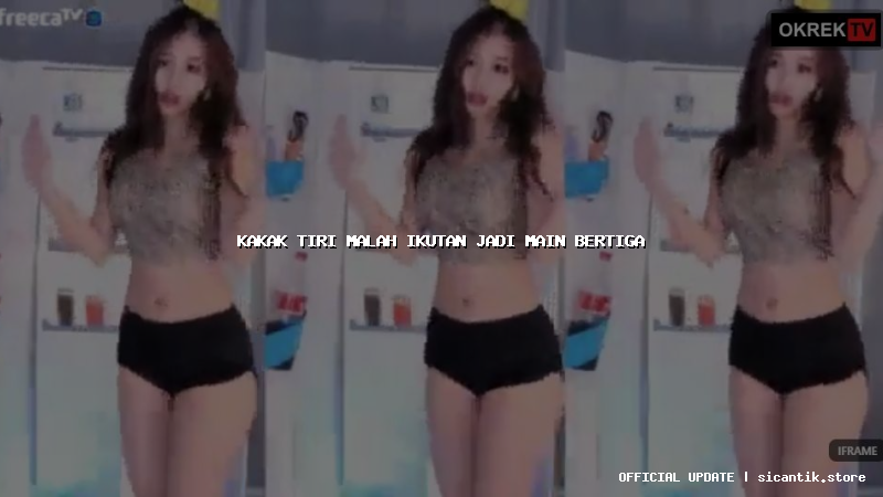 kakak tiri malah ikutan jadi main bertiga