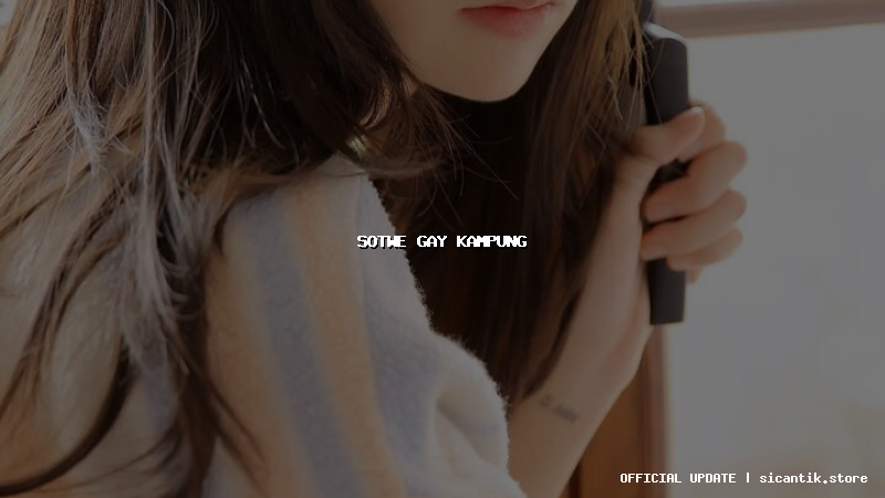 sotwe gay kampung
