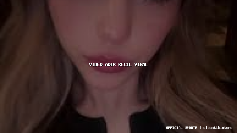 video adik kecil viral