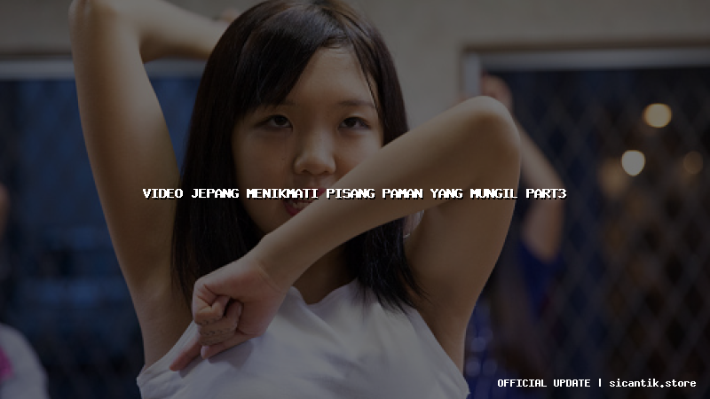 video jepang menikmati pisang paman yang mungil part3