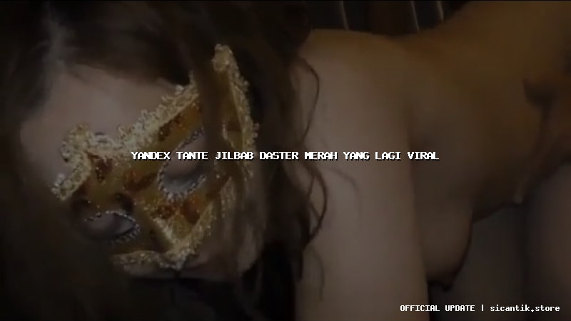 yandex tante jilbab daster merah yang lagi viral